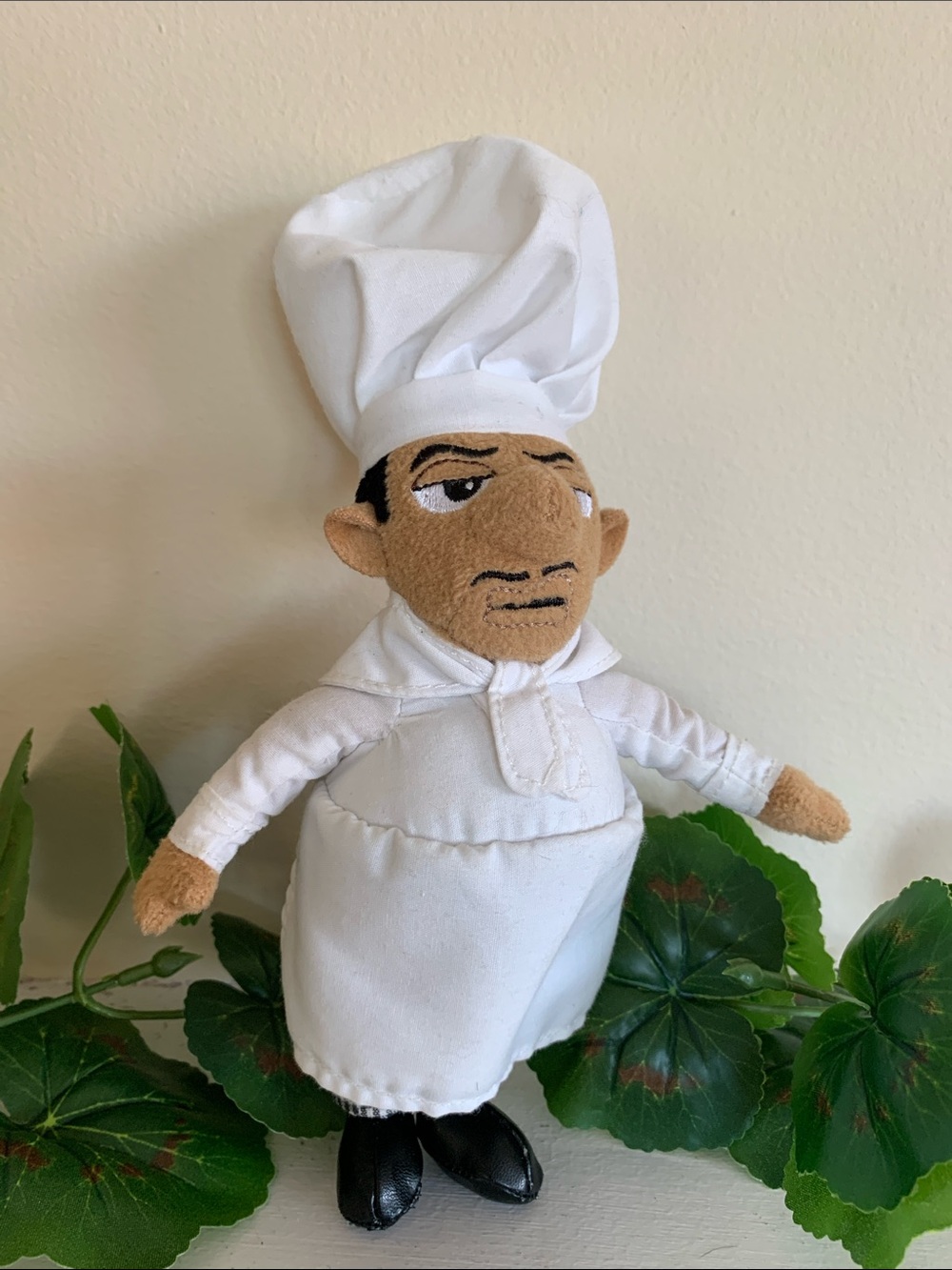 📌 DISNEY STORE Plush  Ratatouille Stuffed Toy Chef Paris Chef